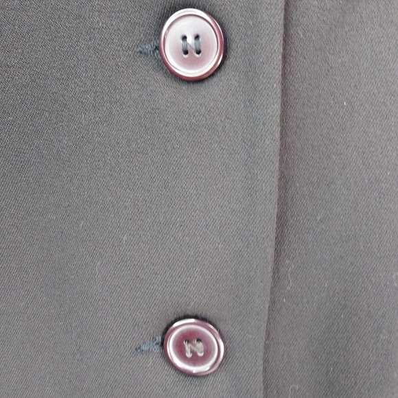 BLOOMINGDALES 6 Charcoal Gray Blazer - Picture 6 of 8